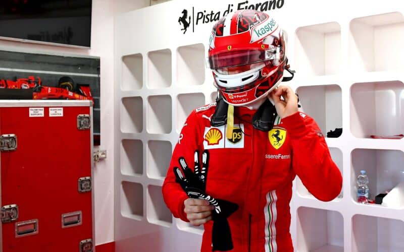 - El rodaje secreto de Ferrari: Leclerc y Sainz en Fiorano