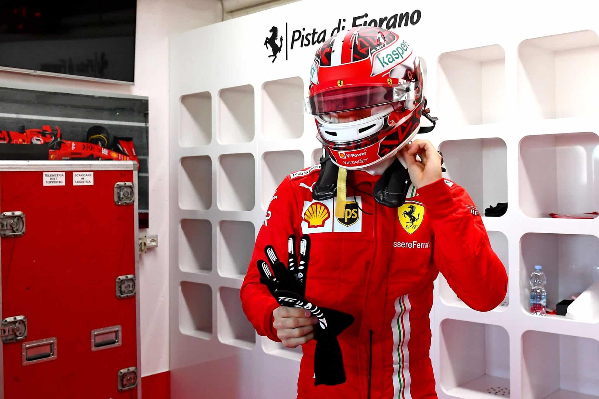 - El rodaje secreto de Ferrari: Leclerc y Sainz en Fiorano