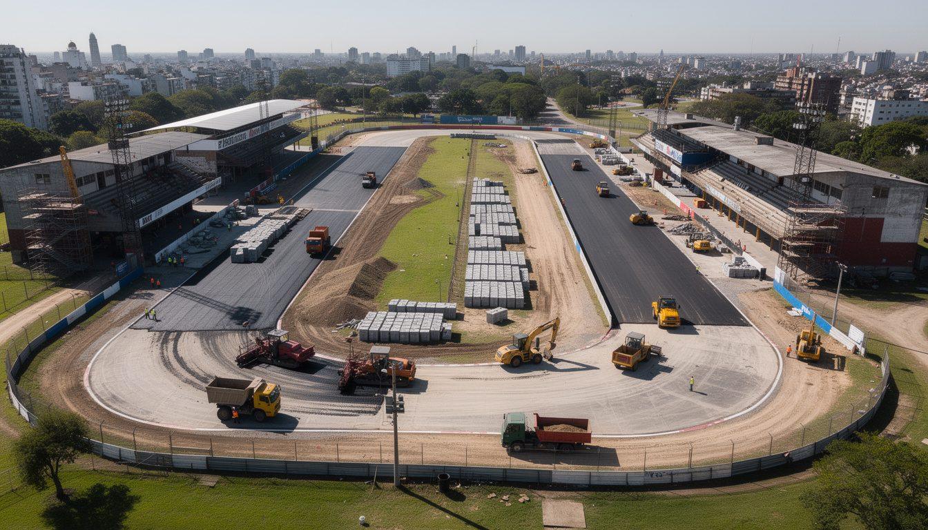 el progreso acelera en el circuito de motogp de buenos aires a medida que la atención se centra en su potencial para albergar eventos de fórmula 1, destacando los desarrollos y perspectivas futuras.