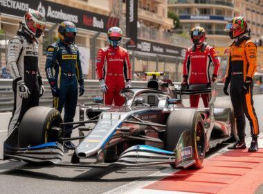 f1 stars gather in monaco to unveil the next-generation electric racing machine for formula e, showcasing cutting-edge technology and thrilling high-speed innovation.