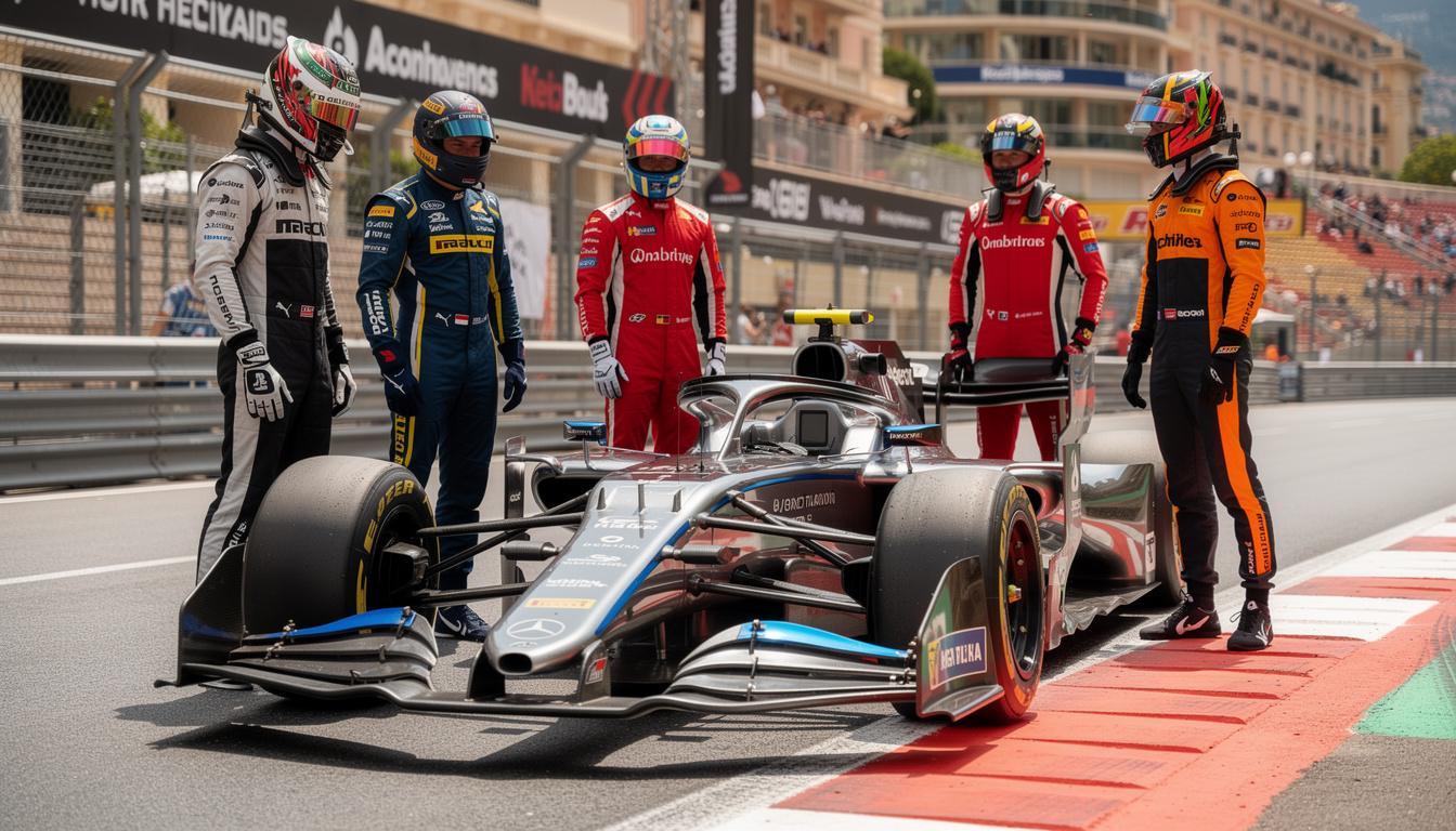 f1 stars gather in monaco to unveil the next-generation electric racing machine for formula e, showcasing cutting-edge technology and thrilling high-speed innovation.