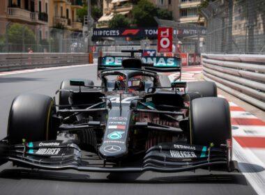 mercedes explains why they chose not to challenge george russell's penalties during the monaco grand prix, detailing their strategic and regulatory considerations.