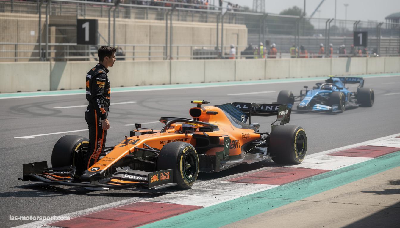 lando norris apologises to franco colapinto after comments about the formula 1 race ban sparked a reaction.