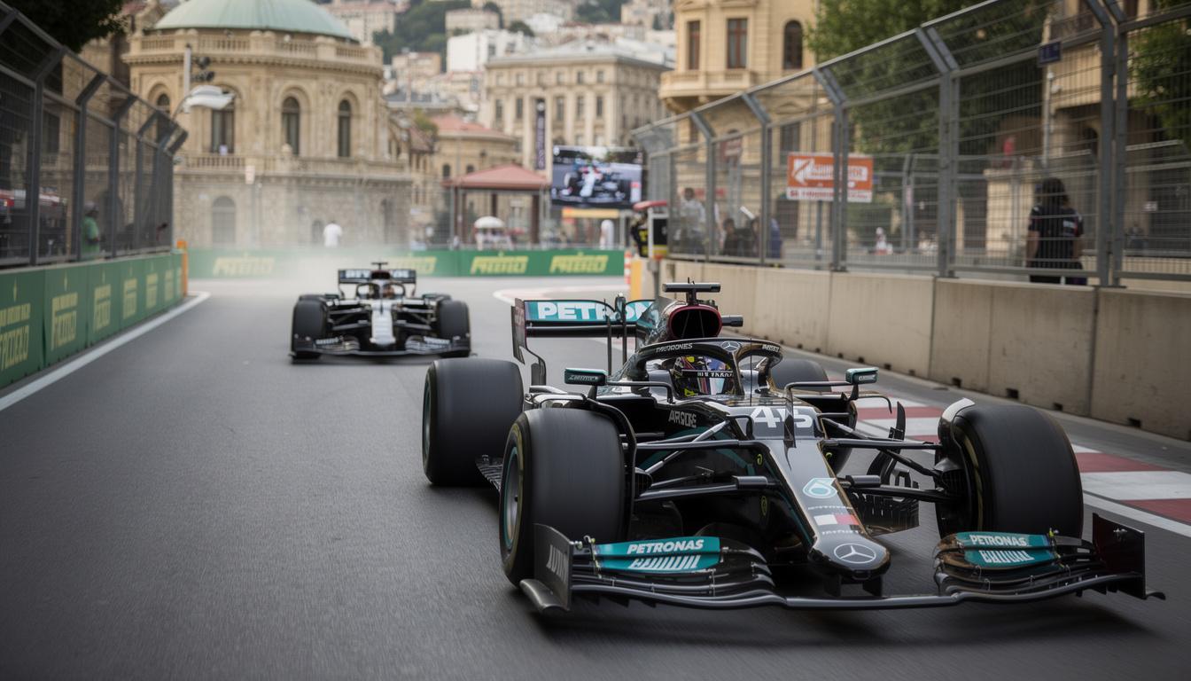 george russell calls it the biggest gap of his career as he dominates the competition in baku. read how he delivered a standout performance.