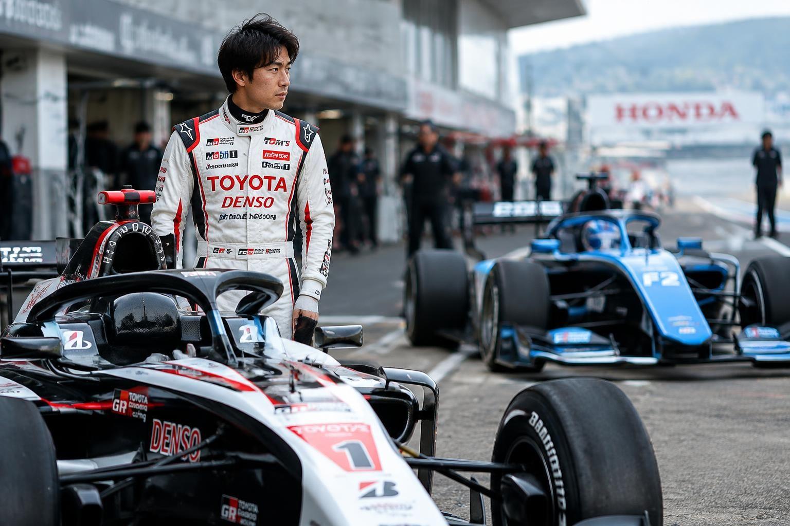 toyota-backed driver sho tsuboi is set to leave super formula for a new challenge in formula 2.